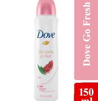 Dove Go Fresh 150ml