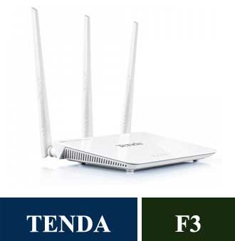 Tenda F3 300mbps 3 Antennas Router